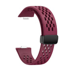 Magnetic Silicone Watch Strap – Breathable Sports Band for Huawei Watch Fit