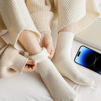Thermal Cashmere Wool Socks – Thickened Winter Warmth for Snow Boots