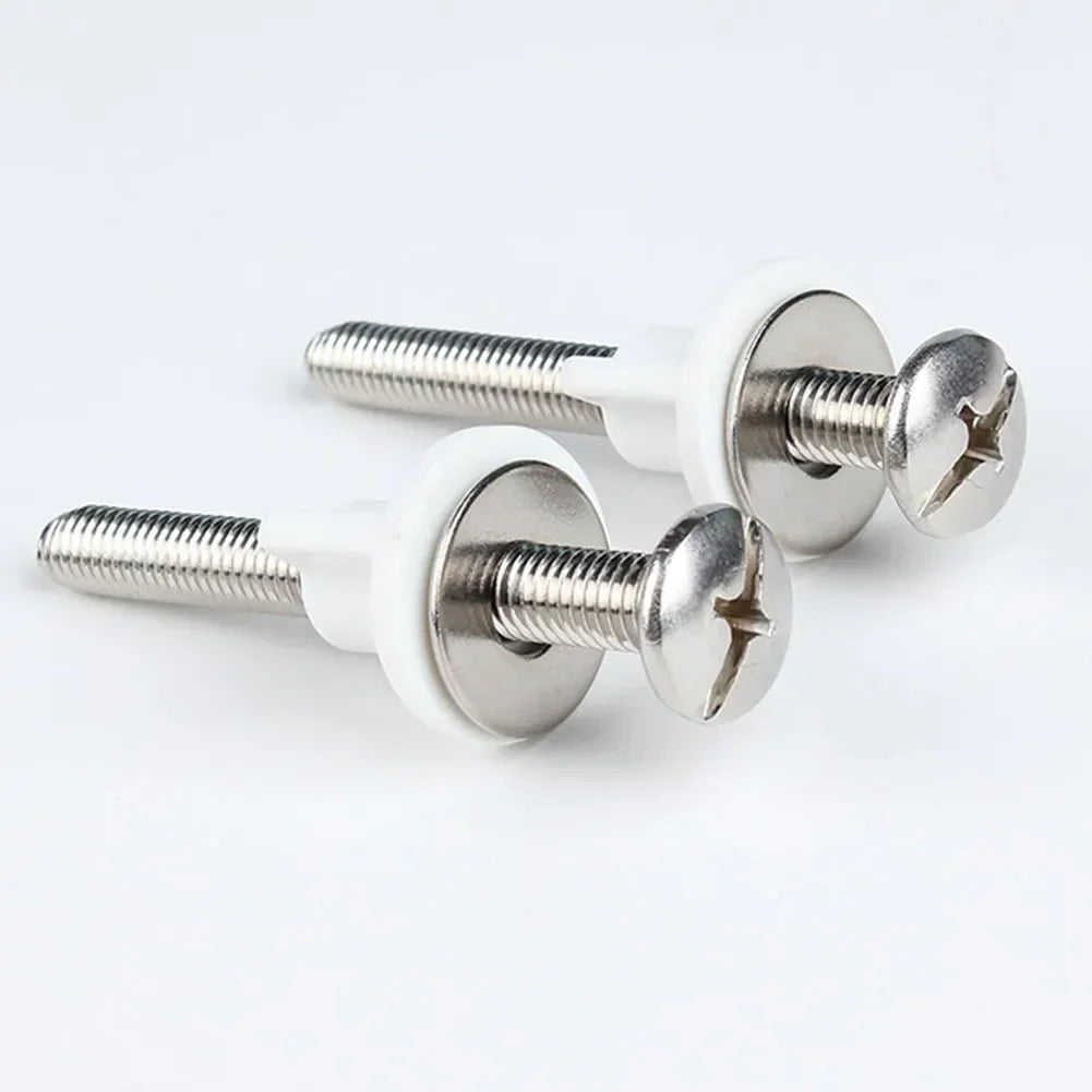 Toilet Seat Fixing Kit – Universal Replacement Screws for Bathroom Repairs