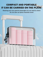 4-in-1 Travel Bottle Set – Leak Proof Refillable Containers for Toiletries