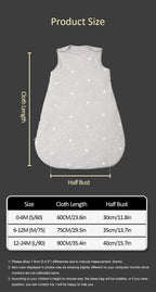 Cotton Baby Sleep Sack – 2.5 Tog Anti-Kick Sleeping Bag for 0-24 Months