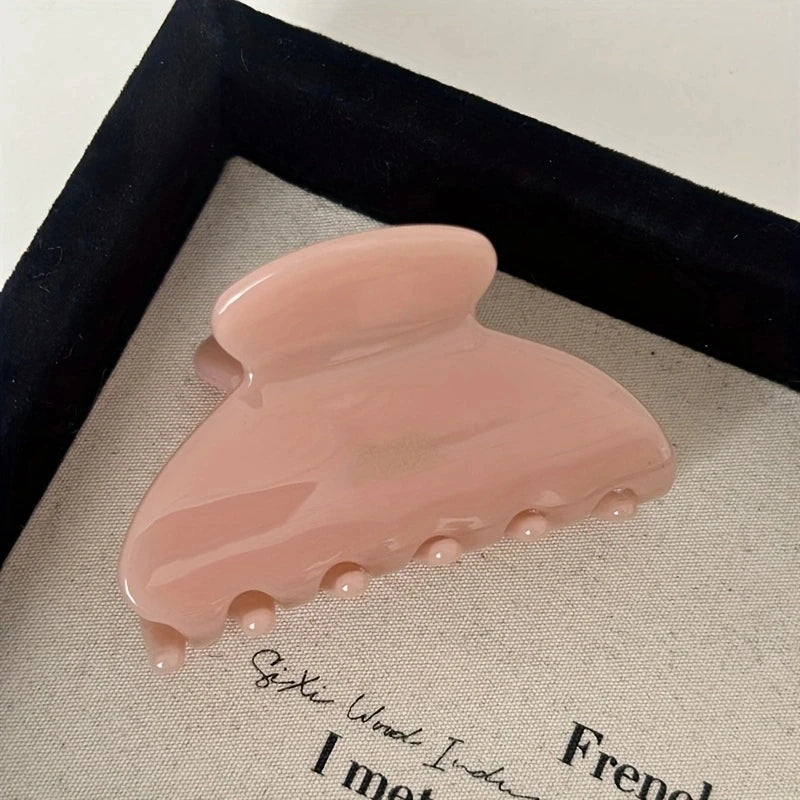Medium Acetate Hair Claw – Elegant Shark Clip for Women Hair Styling
