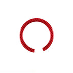 Steering Wheel Trim Cover – Carbon Fiber Interior Decor for Mini Cooper