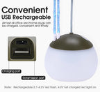 Portable Retro LED Camping Light – Waterproof Hanging Lamp for Outdoor Emergencies