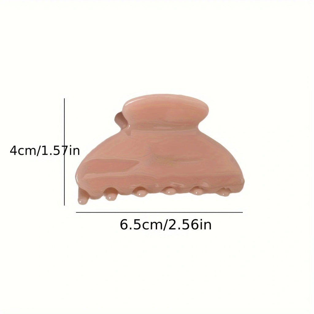 Medium Acetate Hair Claw – Elegant Shark Clip for Women Hair Styling