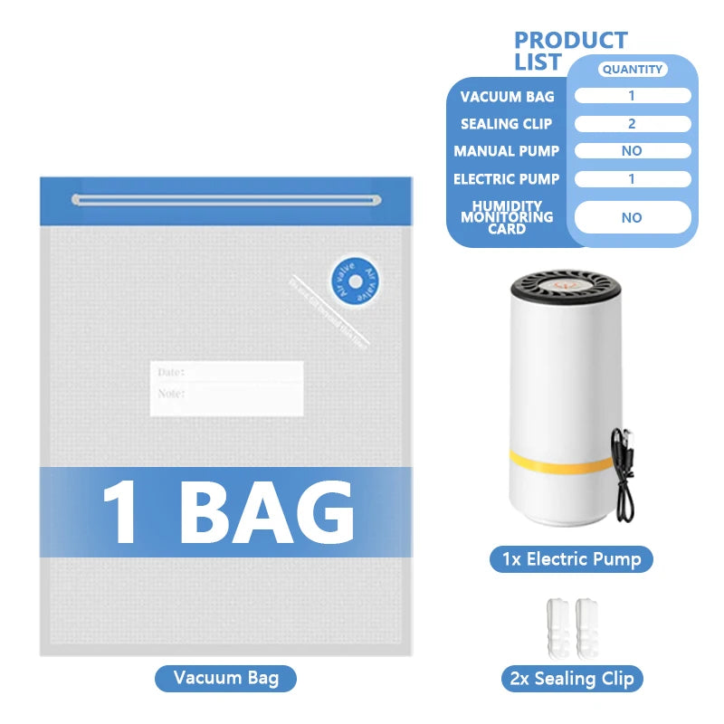 Filament Vacuum Storage Bags – Moisture-Proof Seal for 3D Printer Materials