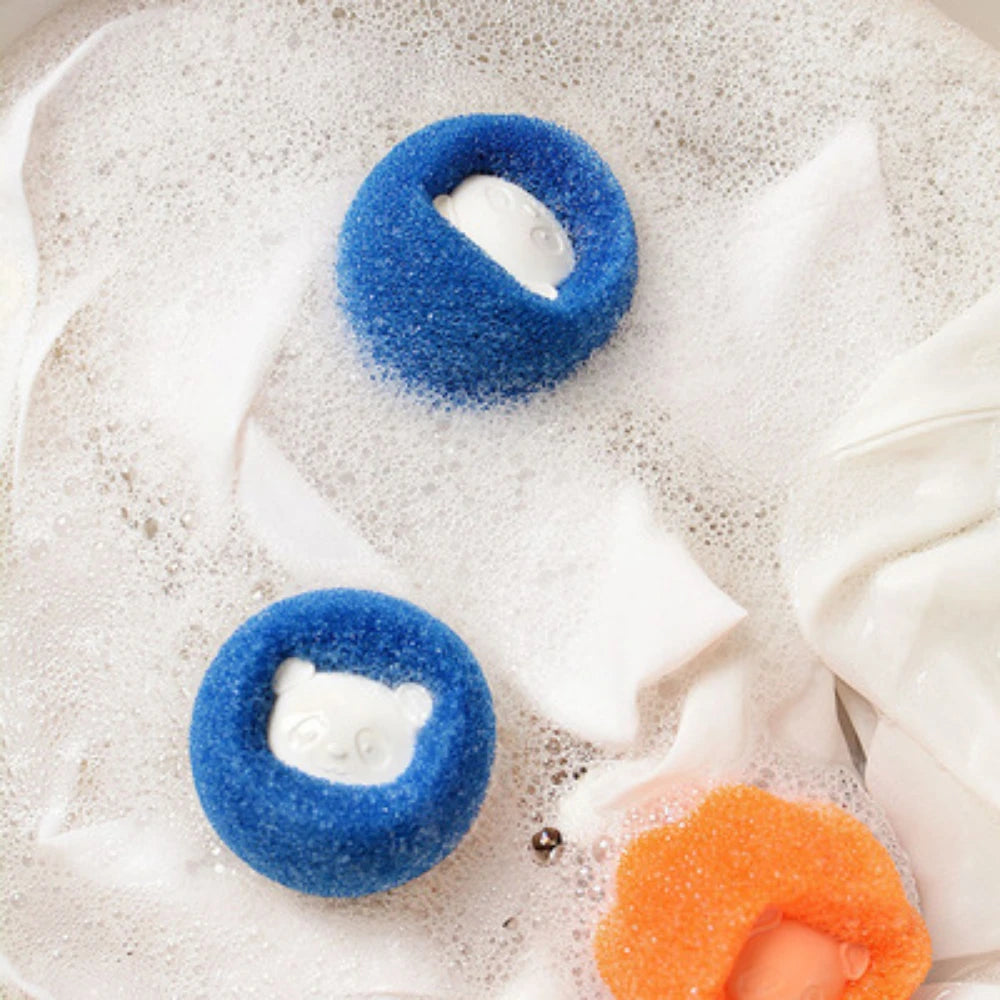Reusable Laundry Balls – Lint and Pet Hair Remover for Washing Machine Cleaning