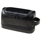 Large Hanging Leather Toiletry Bag – Cosmetic Organizer for Travel