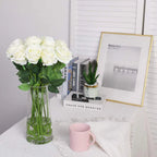 Artificial Silk Rose – Realistic Floral Decor for Weddings and Home Gifts