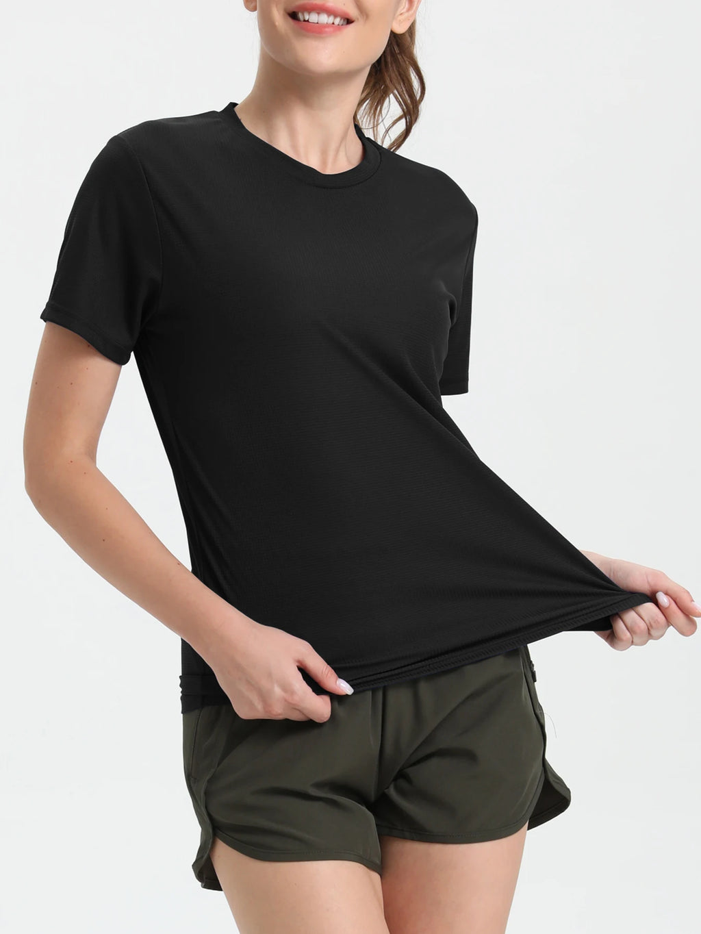Women's Ultralight Compression Shirt – Quick Dry Sport Top for Running Gym