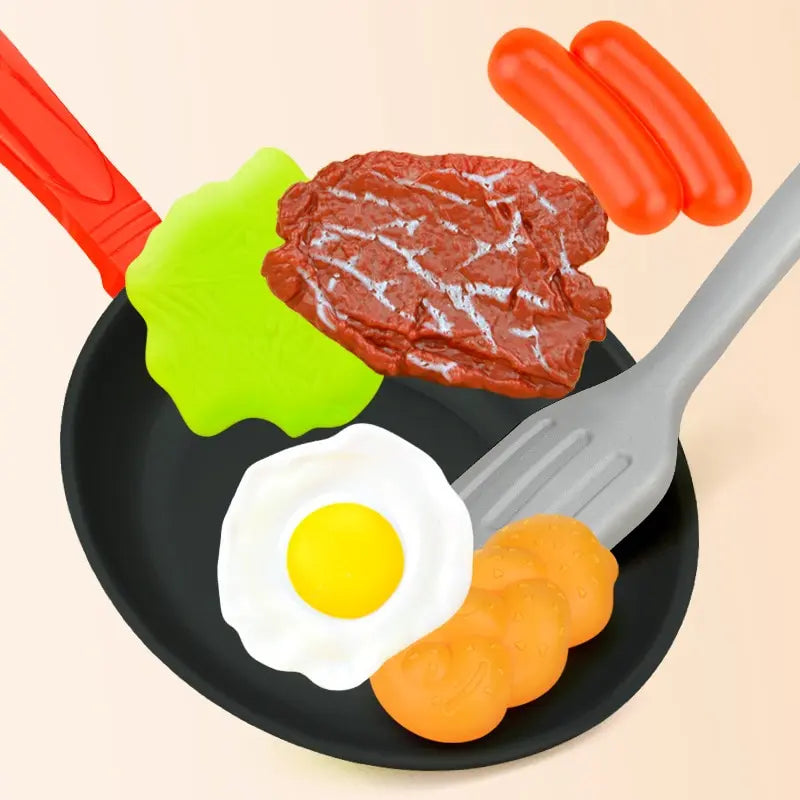 Simulation Kitchenware Toy Set – Play Food and Cooking Accessories for Kids
