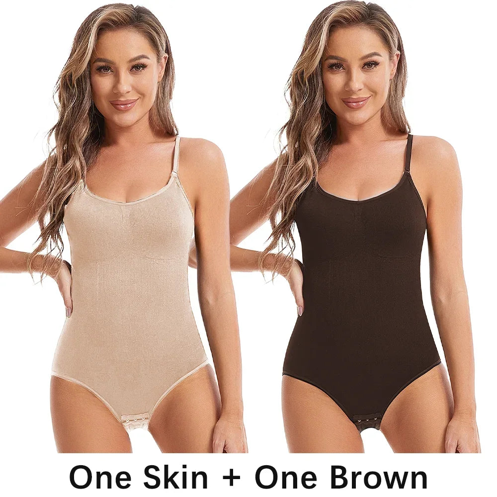 Seamless Body Shaper Bodysuit – Slimming Butt Lifter for Women