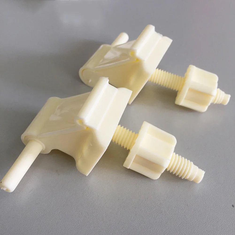 Toilet Seat Hinge Replacement Kit – Universal Fixing Screws for Repairs