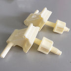 Toilet Seat Hinge Replacement Kit – Universal Fixing Screws for Repairs