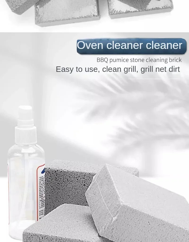 Pumice Cleaning Stone – Heavy Duty Foam Brick for Outdoor Grill Maintenance