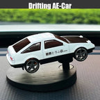 Drift Car Dashboard Ornament – Swinging Sports Racing Model for Auto Decor