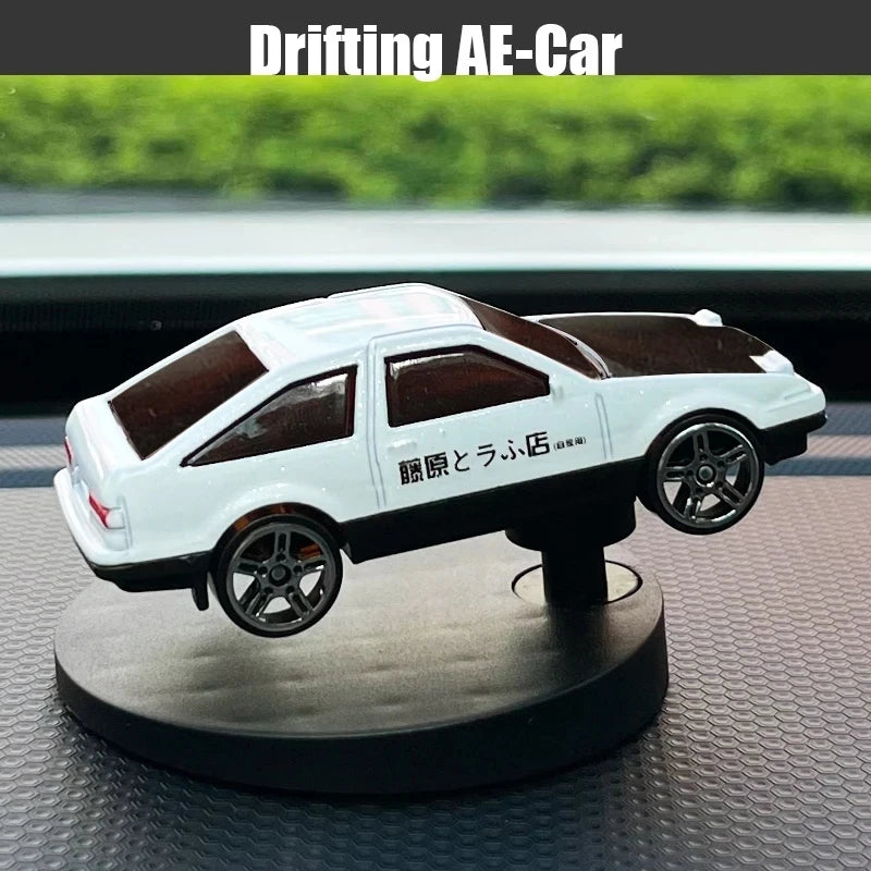 Drift Car Dashboard Ornament – Swinging Sports Racing Model for Auto Decor