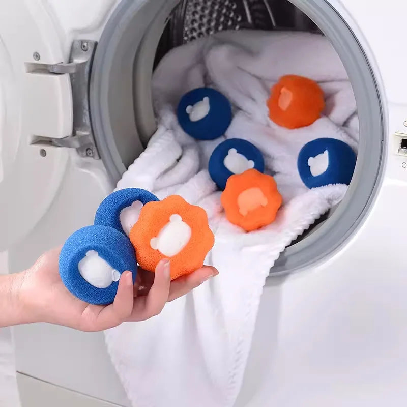 Reusable Pet Hair Remover Ball – Lint Catcher for Laundry Washing Machine