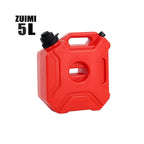 5L Plastic Fuel Canister – Lockable Backup Tank for Motorcycle SUV Storage