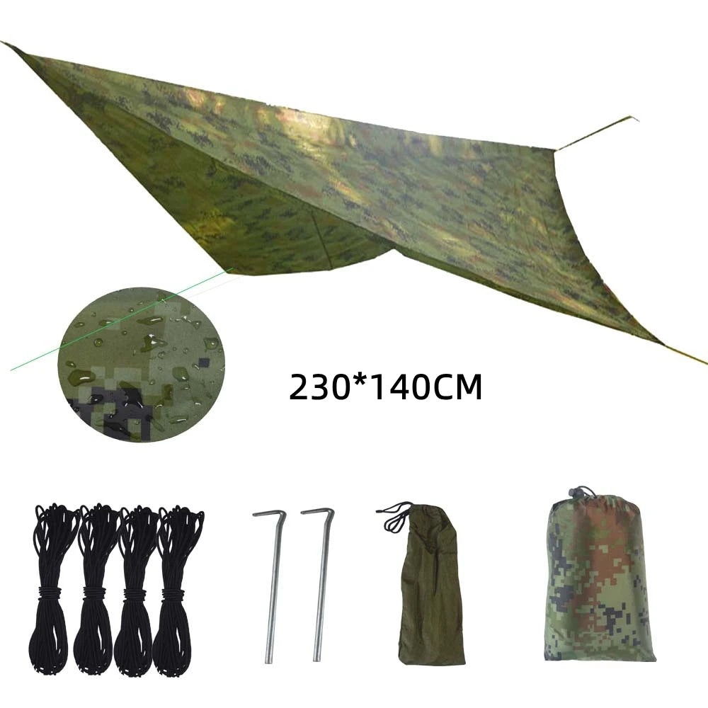 Portable Parachute Hammock – Mosquito Net for Outdoor Camping and Hiking