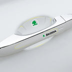 Transparent Car Door Handle Protectors – Anti-Scratch Film for Skoda Models