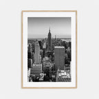 NYC Map Canvas Wall Art – Black and White Cityscape Print for Home Decor