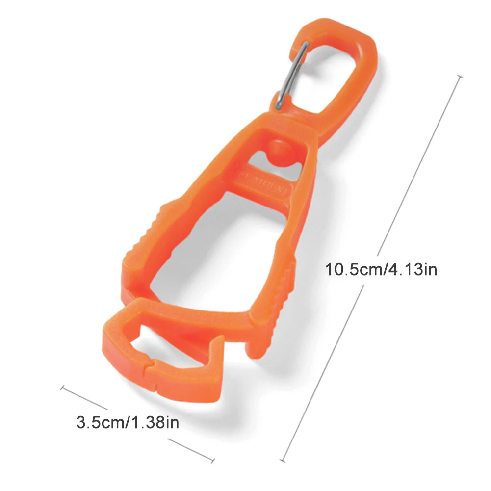 Safety Glove Clip Holder – Anti-Drop Belt Clamp for Construction Workers