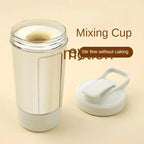 Portable Electric Protein Shaker – 450ml USB Rechargeable Mixer for Fitness Gym
