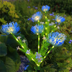 Solar Flower Stake Lights – Waterproof LED Garden Lamps for Outdoor Decoration