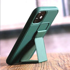 Magnetic Stand Phone Case – Protective Cover with Wrist Strap for iPhone Series