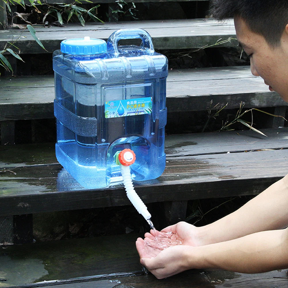 Portable Water Container – Leakproof Spigot for Camping Hiking Car Travel