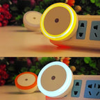 LED Auto Sensor Night Light – Energy Saving Plug-in Lamp for Kids Bedroom