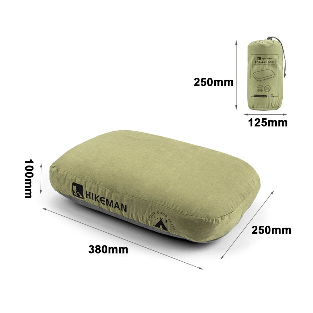 Memory Foam Travel Pillow – Portable Neck Support for Outdoor Camping