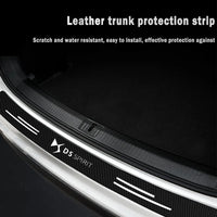 Carbon Fiber Trunk Sill Protector – Anti-Scratch Bumper Guard for DS Series