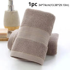 Thickened Cotton Bath Towel – Highly Absorbent Skin-Friendly for All Ages
