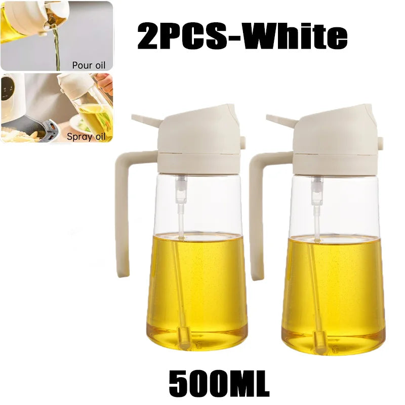Oil Spray Bottle – Kitchen Vinegar Sprayer for BBQ Cooking and Baking