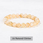 Natural Stone Bead Bracelet – Healing Crystal Gemstone Jewelry for Men and Women