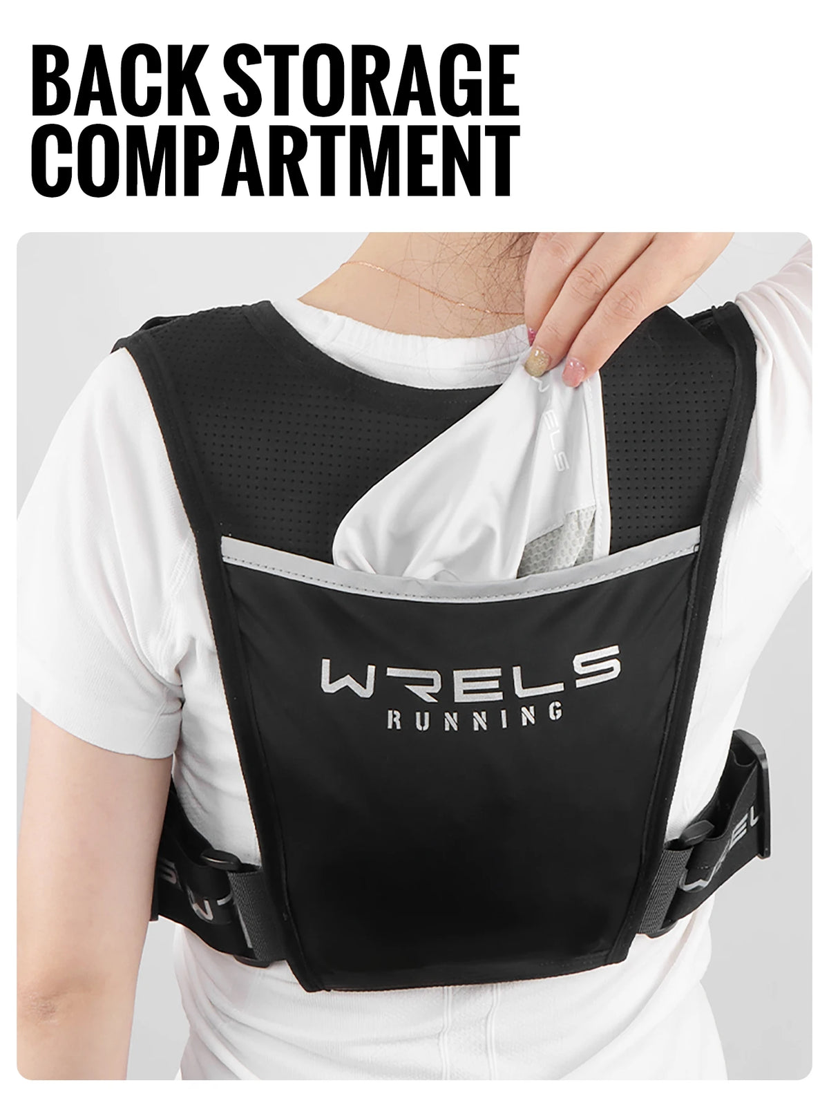 Lightweight Hydration Running Vest – Breathable Backpack for Marathon Hiking