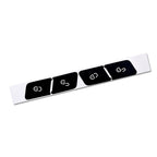 AC Switch Repair Decals – Interior Button Restoration for Mercedes-Benz