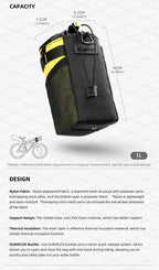 Rhinowalk Bicycle Water Bottle Bag – Insulated Carrier for City Commuting