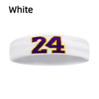 Cotton Athletic Headband – Elastic Sweatband for Gym Sports and Training
