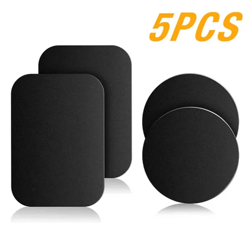 Metal Adhesive Plates – Replacement Iron Discs for Magnetic Phone Car Mounts