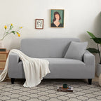 Jacquard Stretch Sofa Cover – Elastic Slipcover for L Shape and Standard Couches