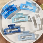 Matte Square Hair Claw Clips – Non-slip 3.4 inch Accessories for Thick Hair