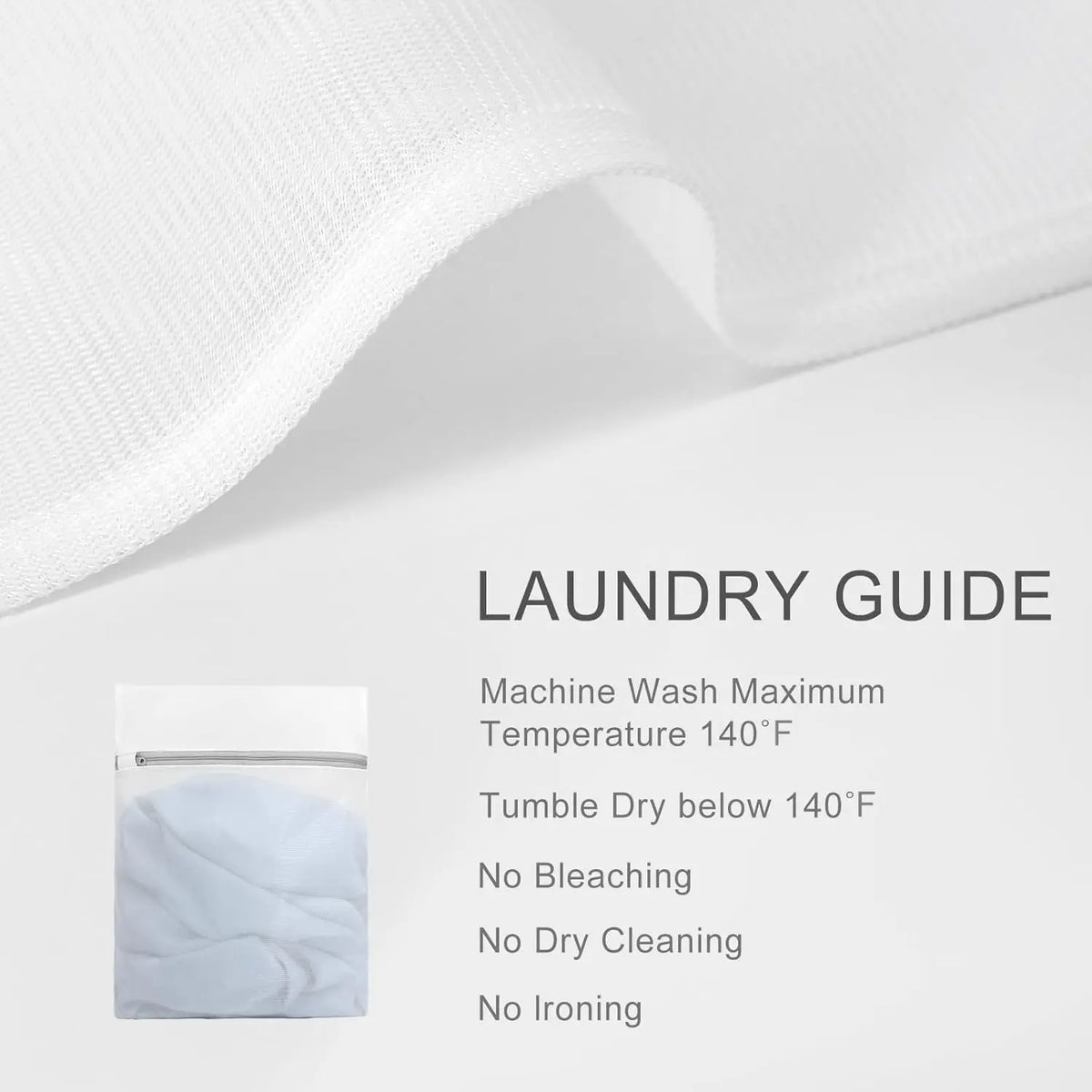 Mesh Laundry Bags – Sturdy Zippered Wash Pouches for Delicate Clothing