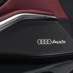 3D Aluminum Car Badge Emblems – Interior Audio Decoration for Audi Models