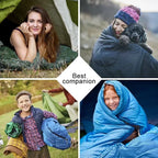 Ultralight Waterproof Sleeping Bag – 4 Season Envelope for Outdoor Hiking