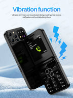 Flip Mobile Phone – Dual SIM with Call Recording for Seniors