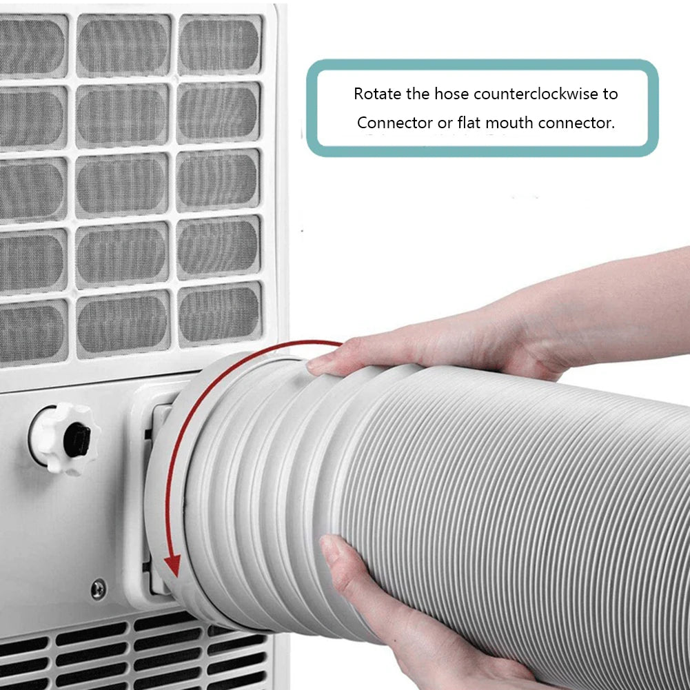 Telescopic Duct Exhaust Hose – 130/150mm Flexible Vent for Mobile Air Conditioner