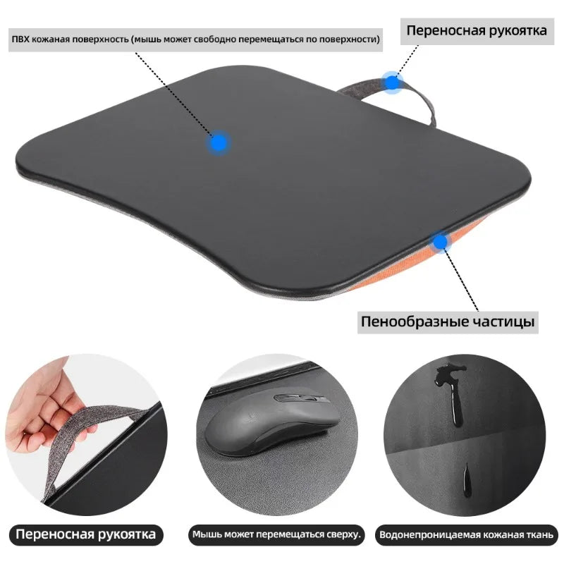 Ergonomic Waist Support Cushion – Lumbar Backrest for Office Computer Chair